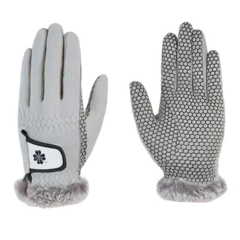 Anti Slip Fleece Golf Gloves