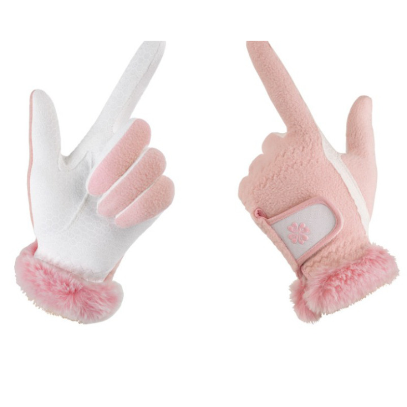 Anti Slip Fleece Golf Gloves