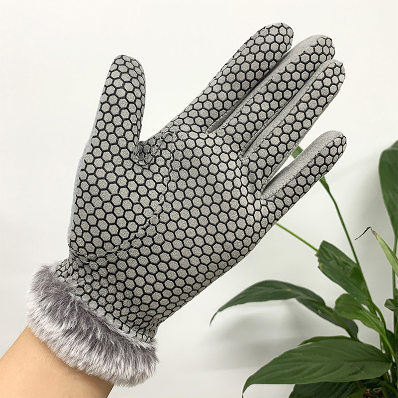 Anti Slip Fleece Golf Gloves