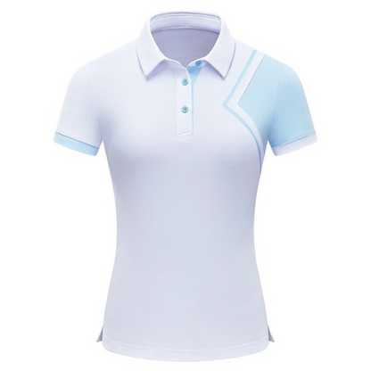 Summer Polo Breathable Casual Short Sleeved T Shirt