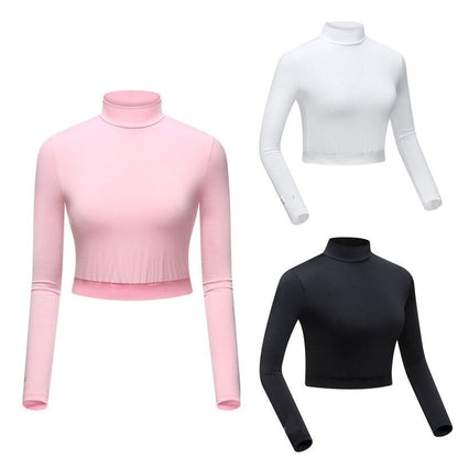 High Waist Long Sleeve T Shirt