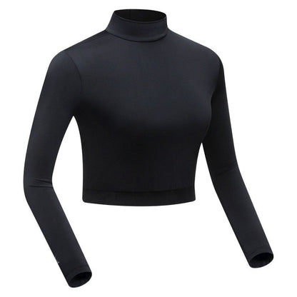 High Waist Long Sleeve T Shirt