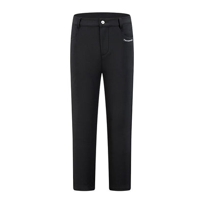 Warm Solid Color Sweatpants