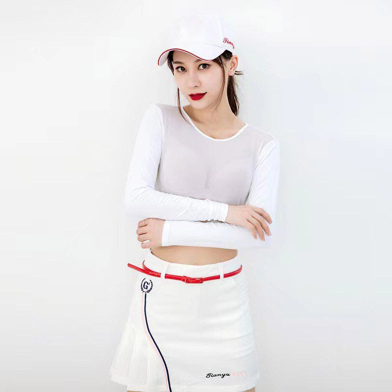 Thin Golf Summer Cropped Tops