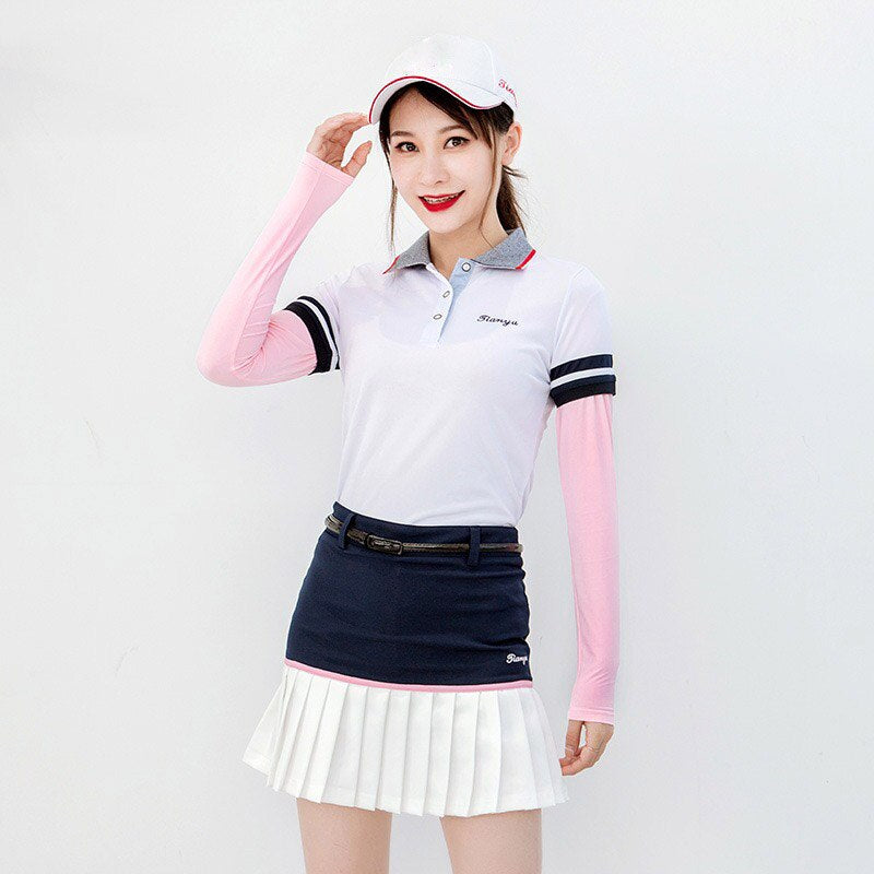 Thin Golf Summer Cropped Tops