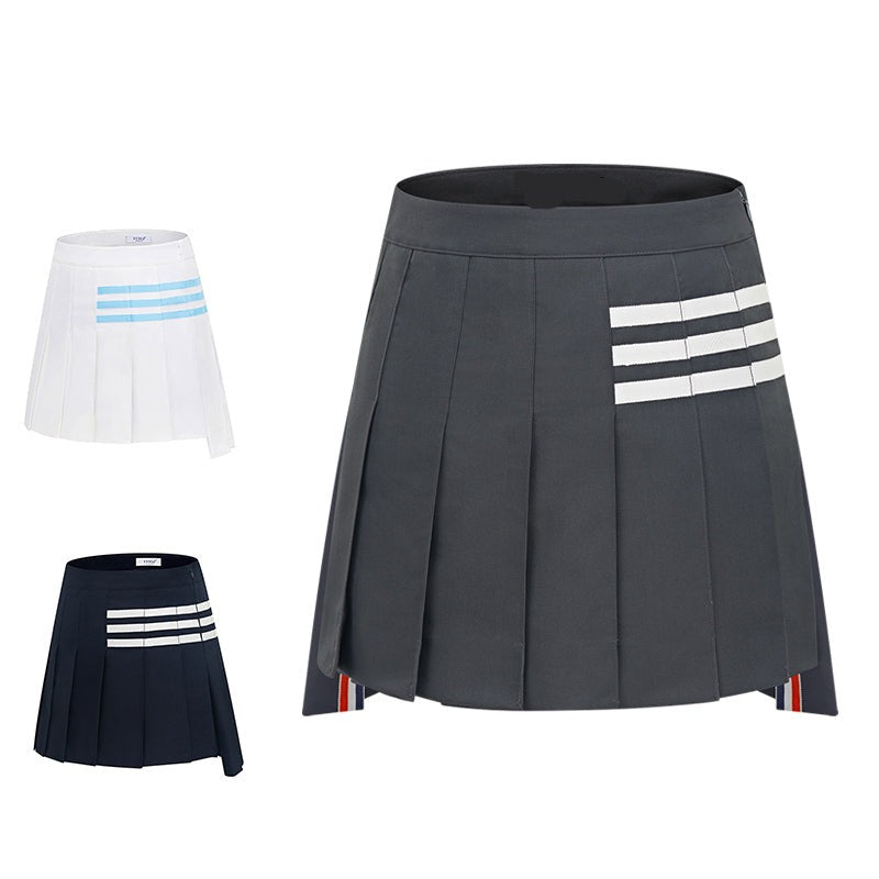 Golf Design Sense Pleated Half Skirt