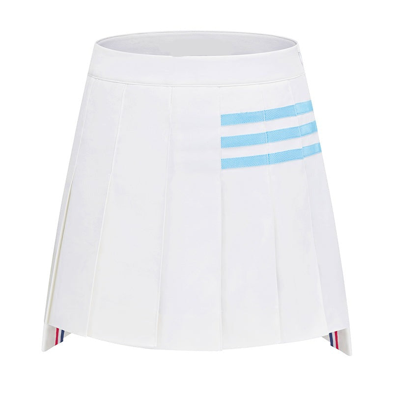 Golf Design Sense Pleated Half Skirt